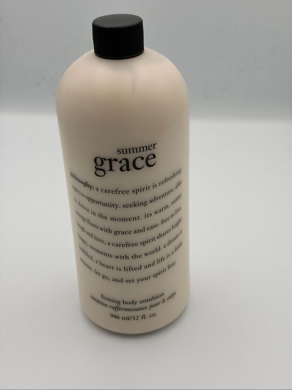 Philosophy Summer Grace Firming Body Emulsion 32 oz SEALED